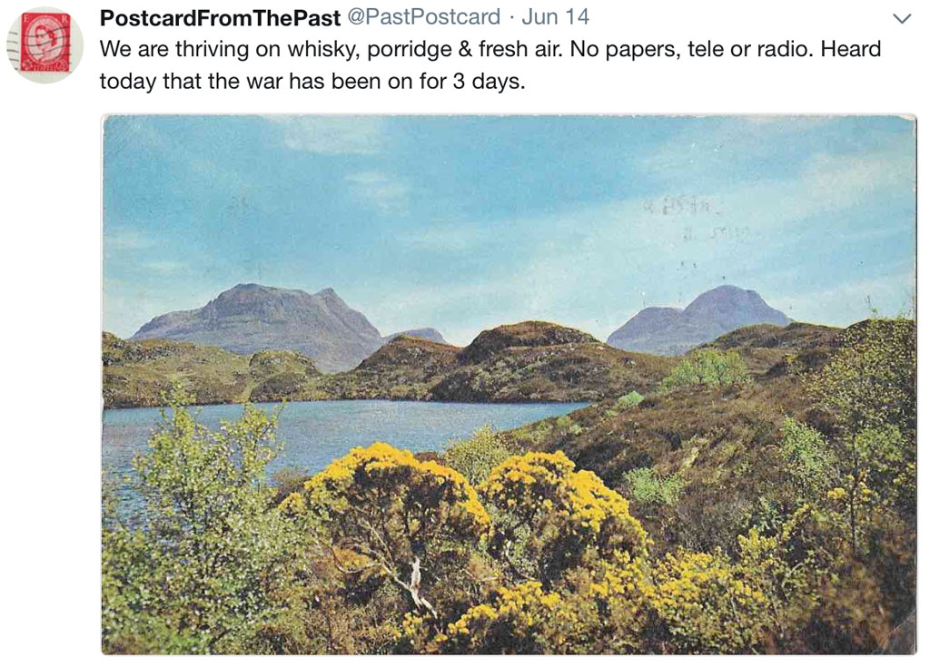 Postcards – June 2019